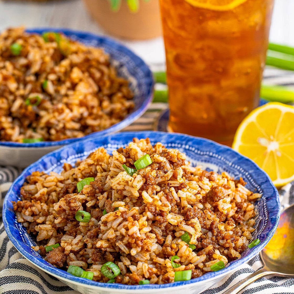 Easy Sausage Rice Recipe (Cajun Dirty Rice)