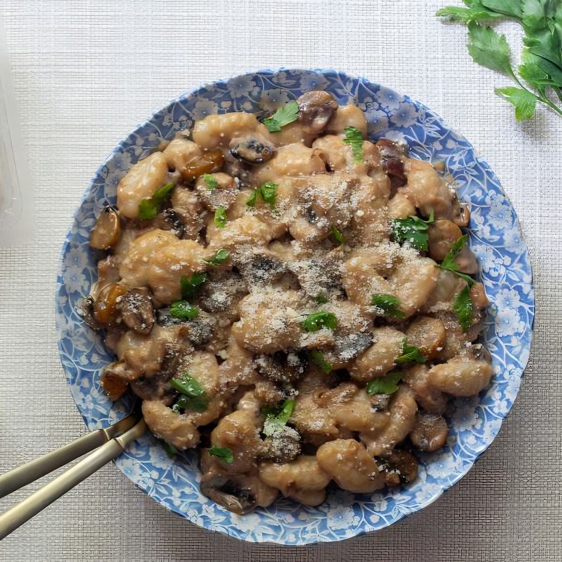 D'licious Creamy Teriyaki Gnocchi