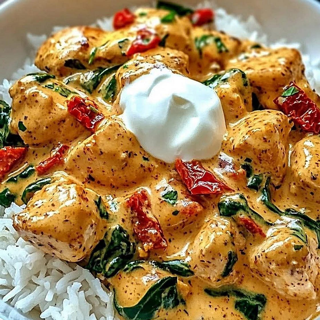 Rustic Smoky Chicken in Creamy Garlic Paprika Sauce