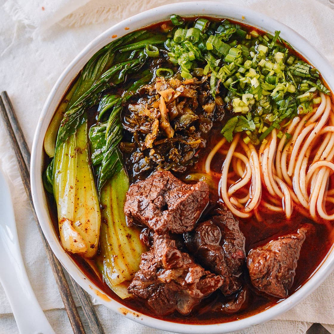 Taiwanese Beef Noodle Soup: In an Instant Pot or On the Stove