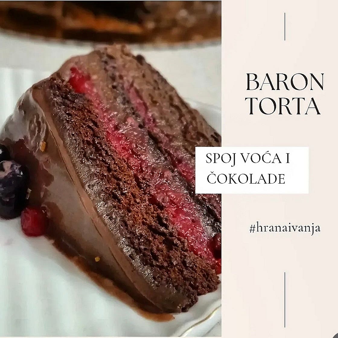 Raskošna "Titina" Baron Torta (Luxurious Baron Cake)