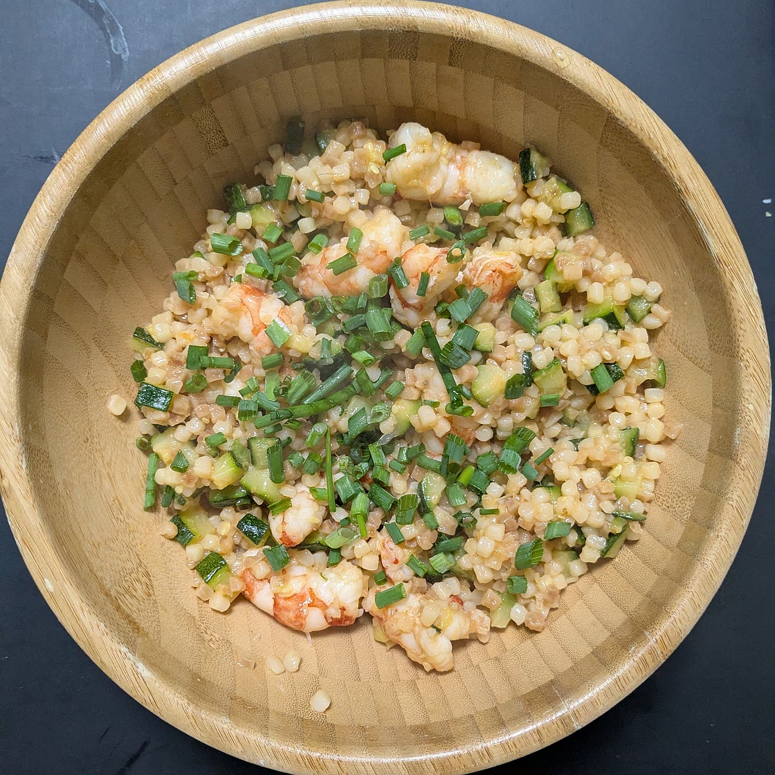 COUSCOUS CON MAZZANCOLLE STILE FREGULA