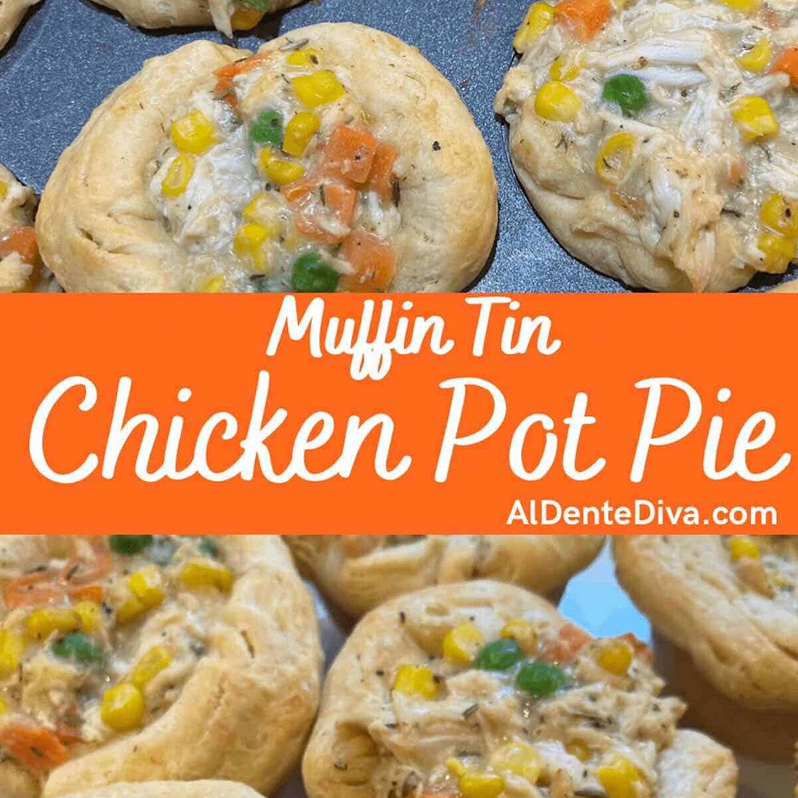 Muffin Tin Chicken Pot Pie Recipe