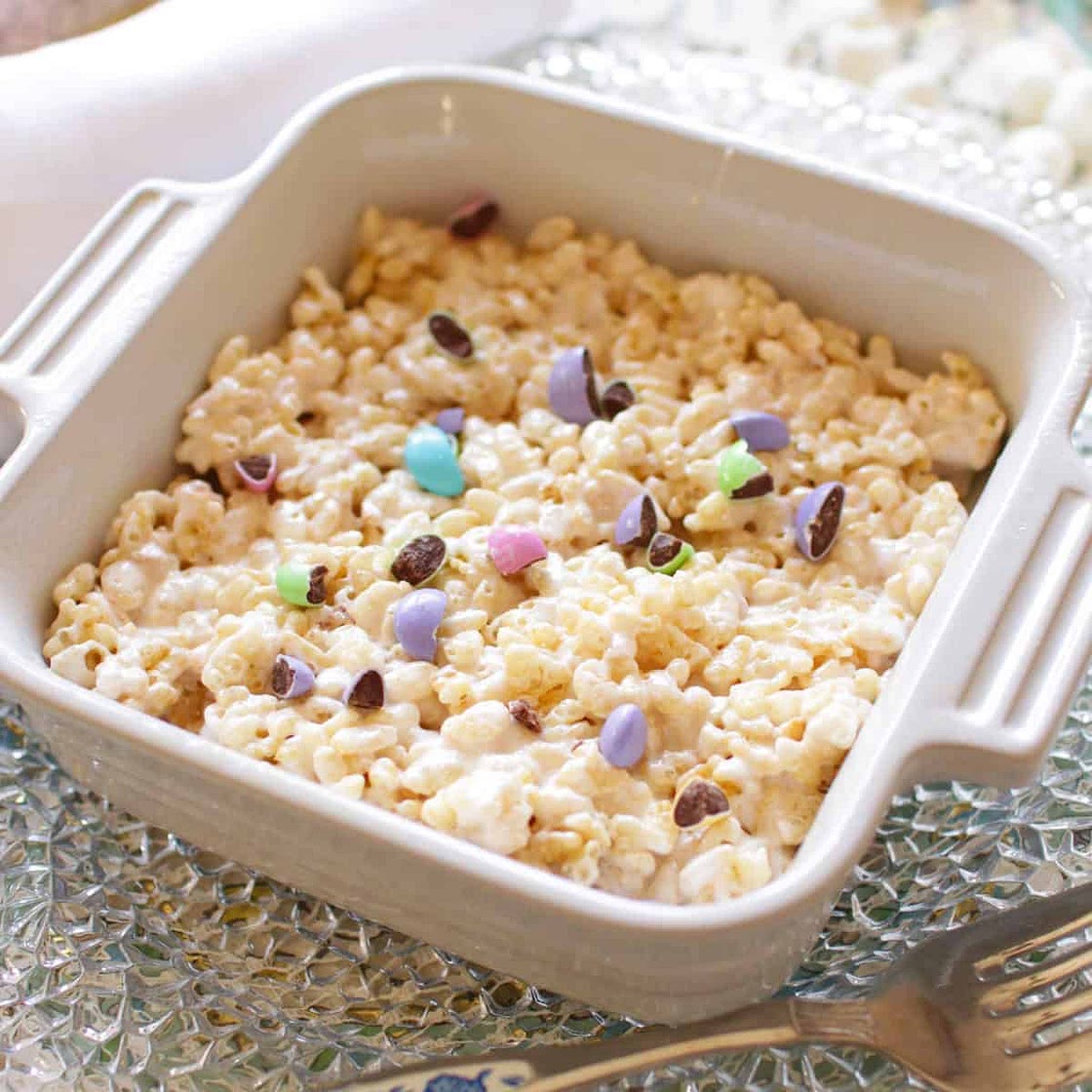Rice Krispie Treat For One