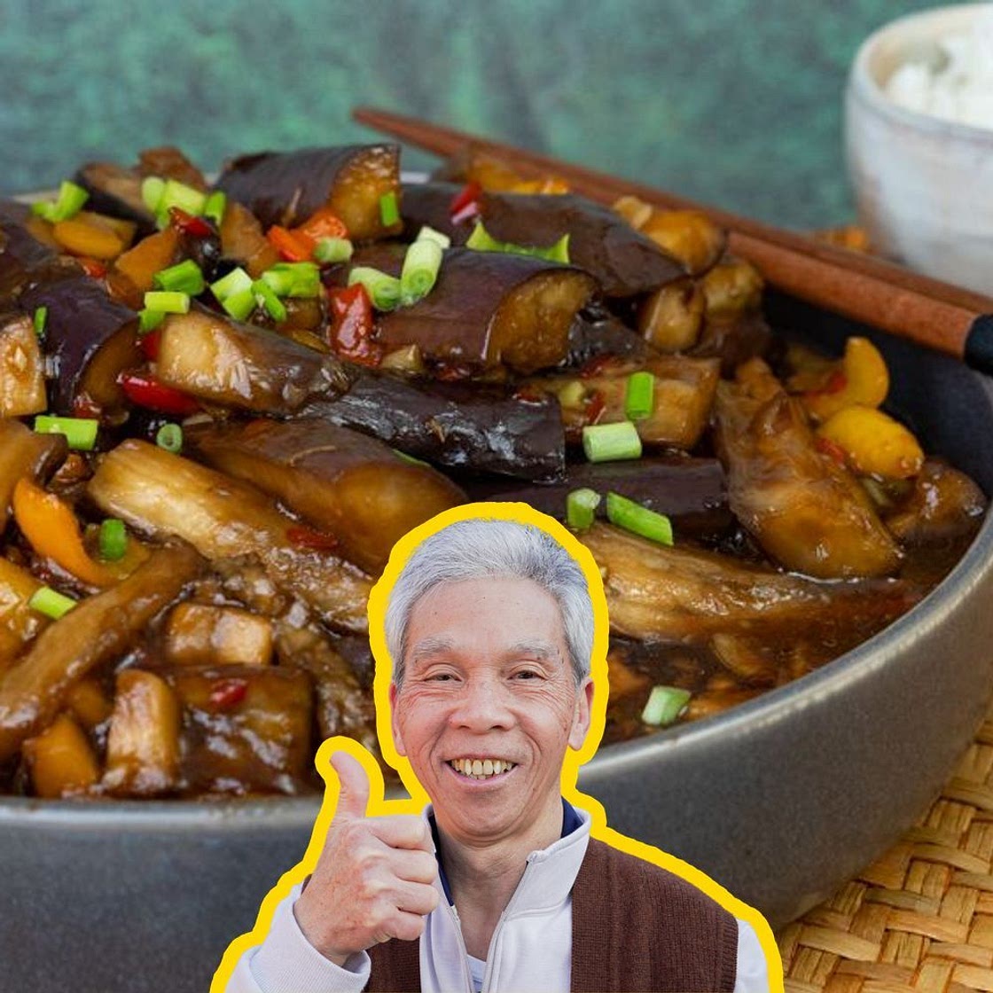 Dad's Eggplant with Garlic Sauce, Perfected Over 61 Years