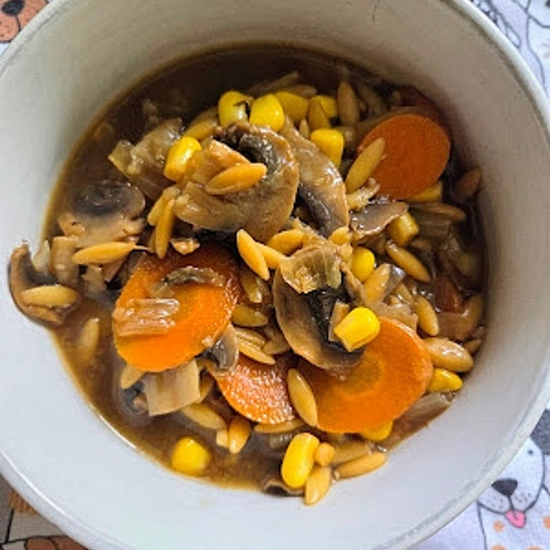 Mushroom Vegetable Soup