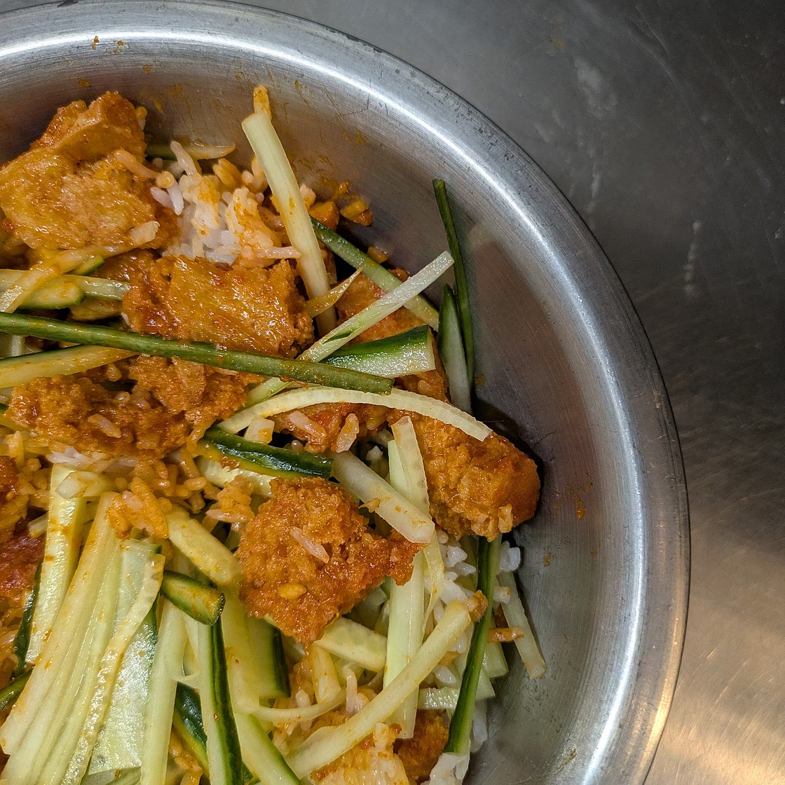 Spicy Gochujang Tofu (Korean Inspired)