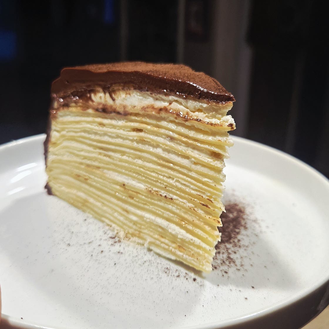 Chocolate Crepe Cake