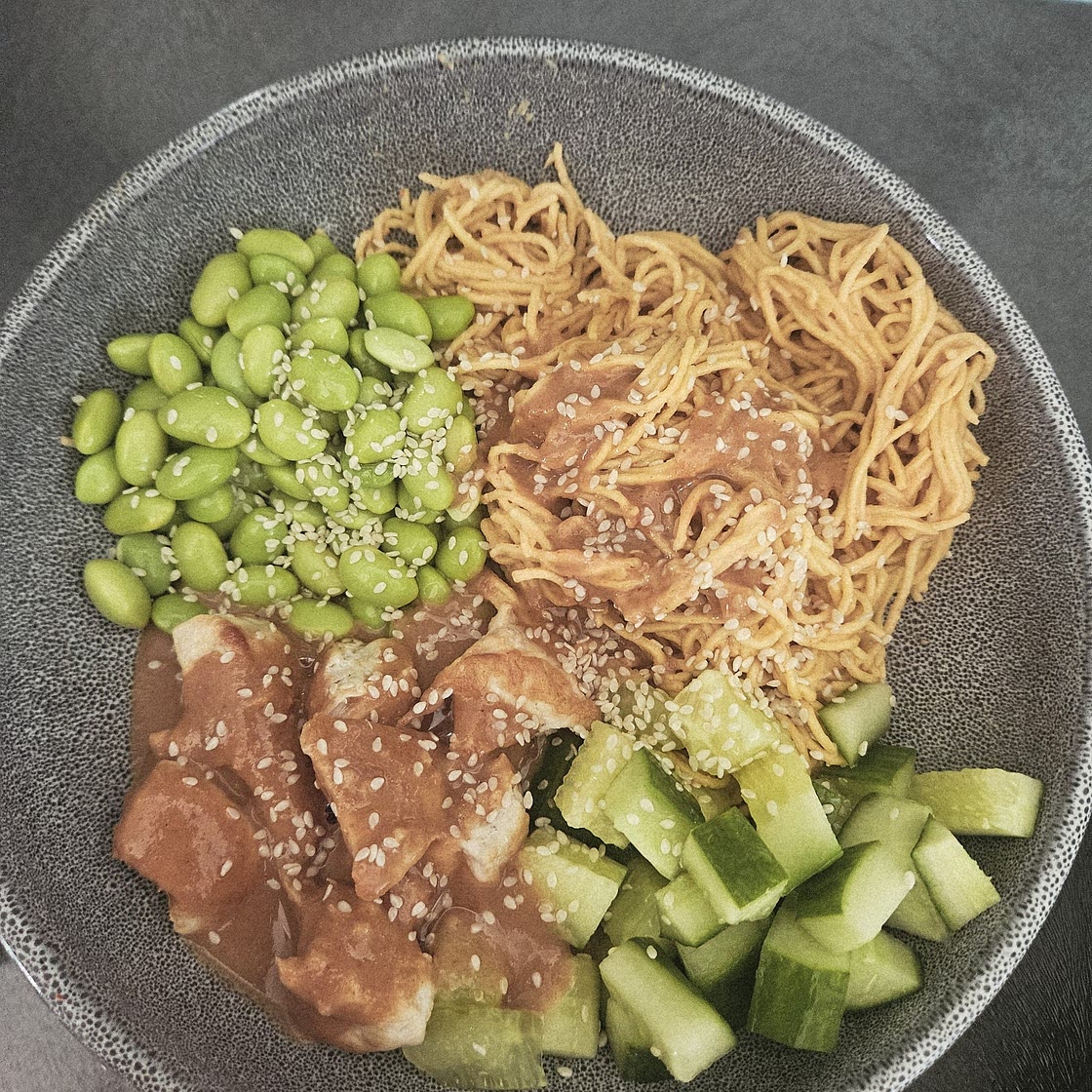 15 Minute Meal Prep: Sesame Noodle Bowls