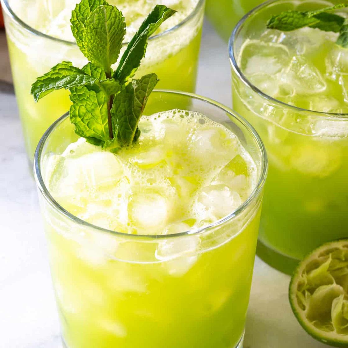 Cucumber Ginger Mint Agua Fresca