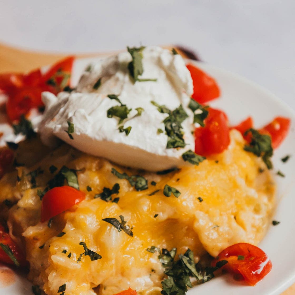 30-minute Mexican chicken casserole