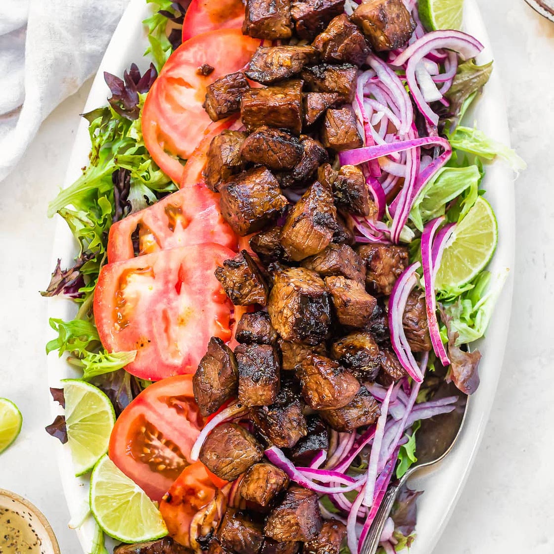 Vietnamese Shaking Beef (Bo Luc Lac)