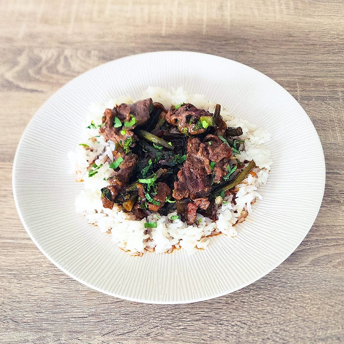 Émincés de steak au basilic thaï & cinq épices