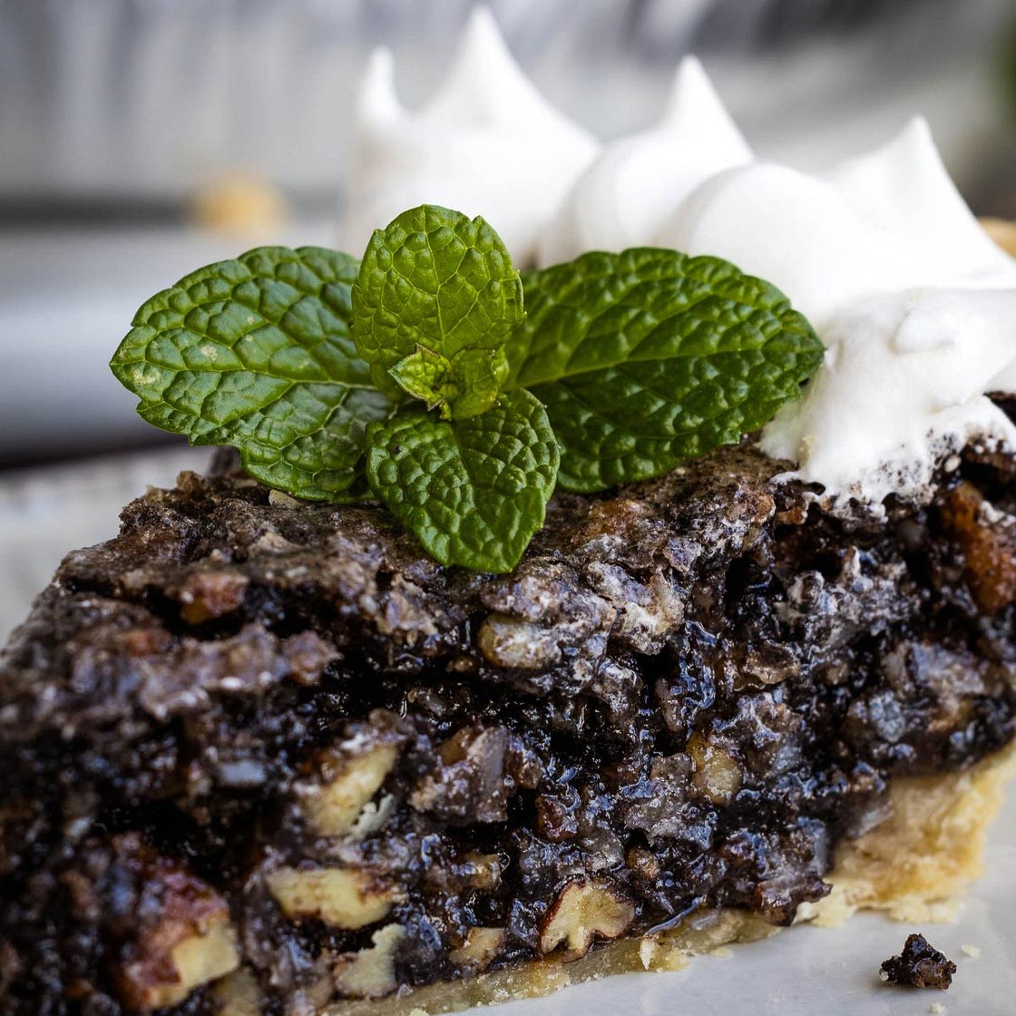 Chocolate Sawdust Pie