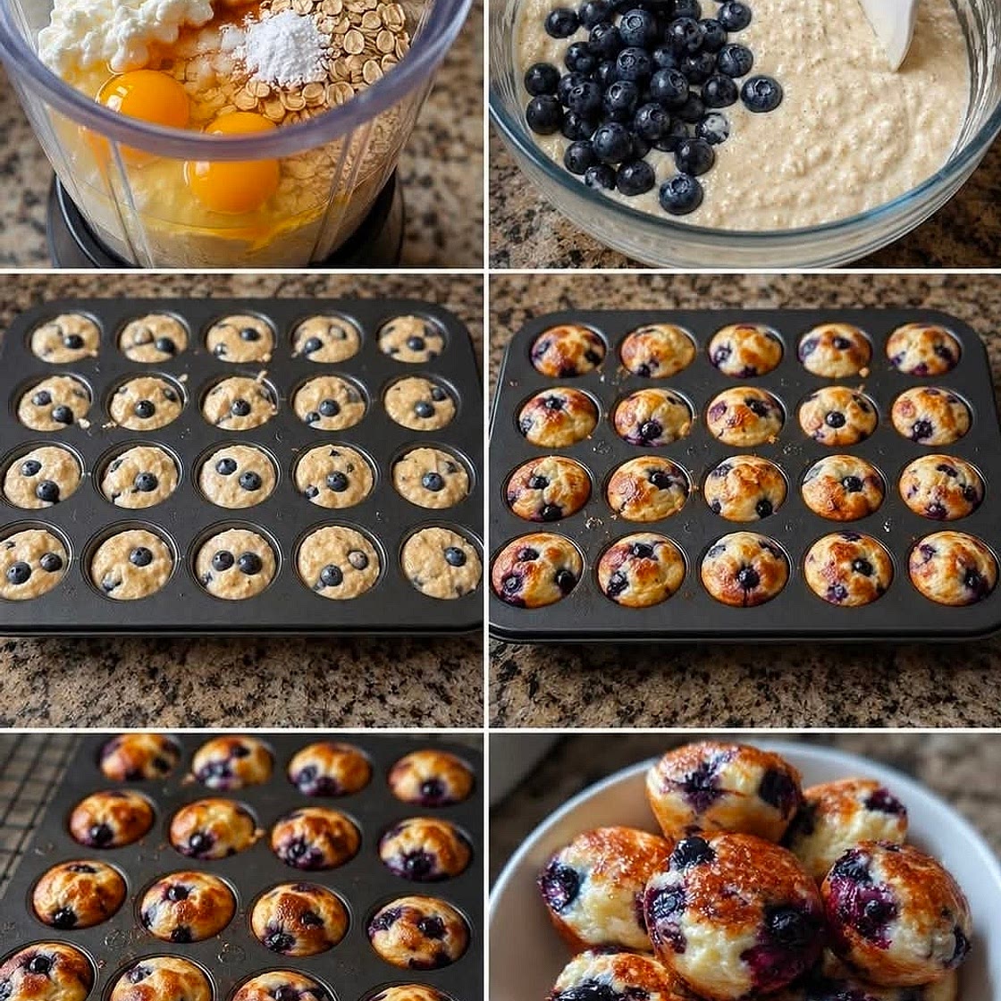 Protein Rich Pancake Bites