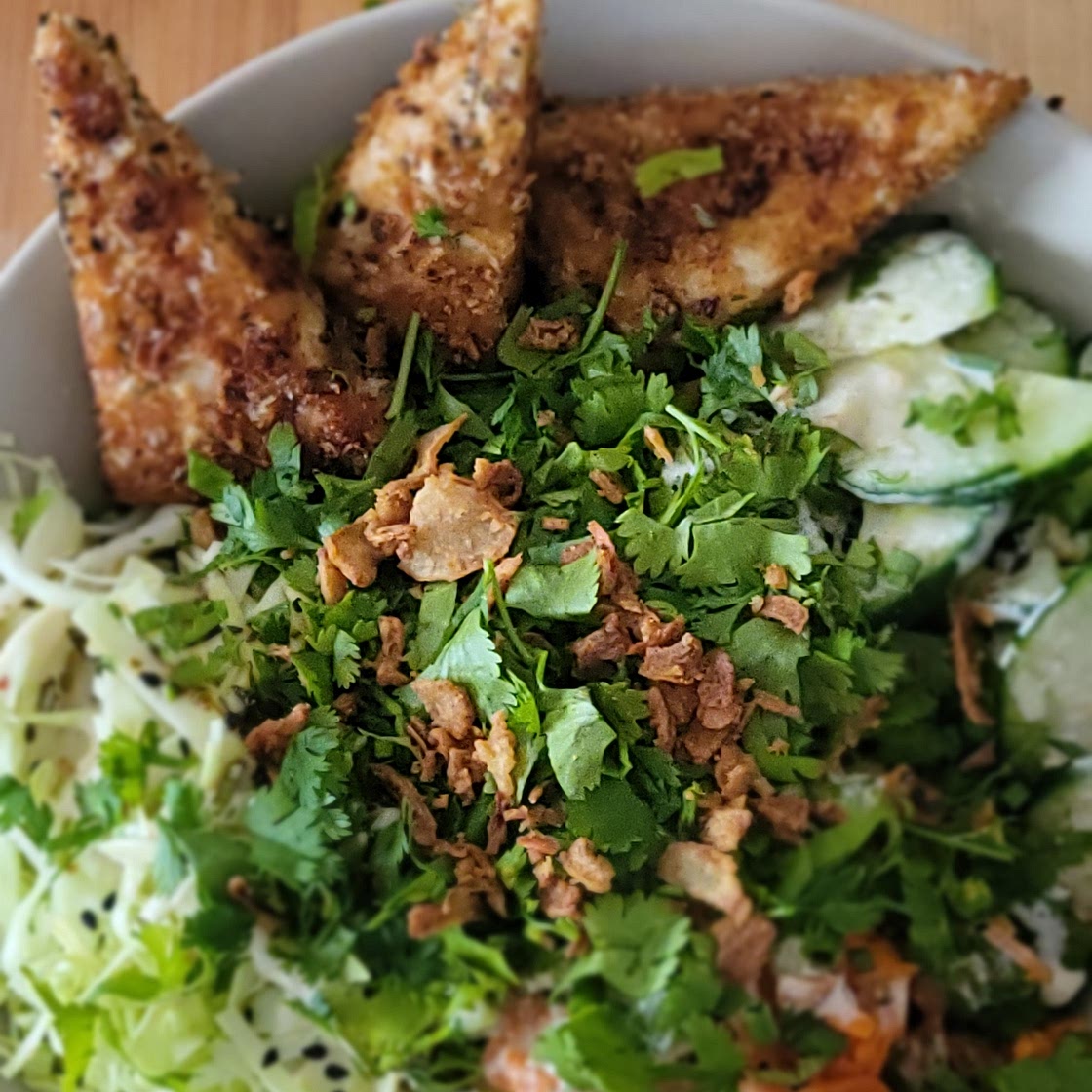 Bouddha bowl croustillant