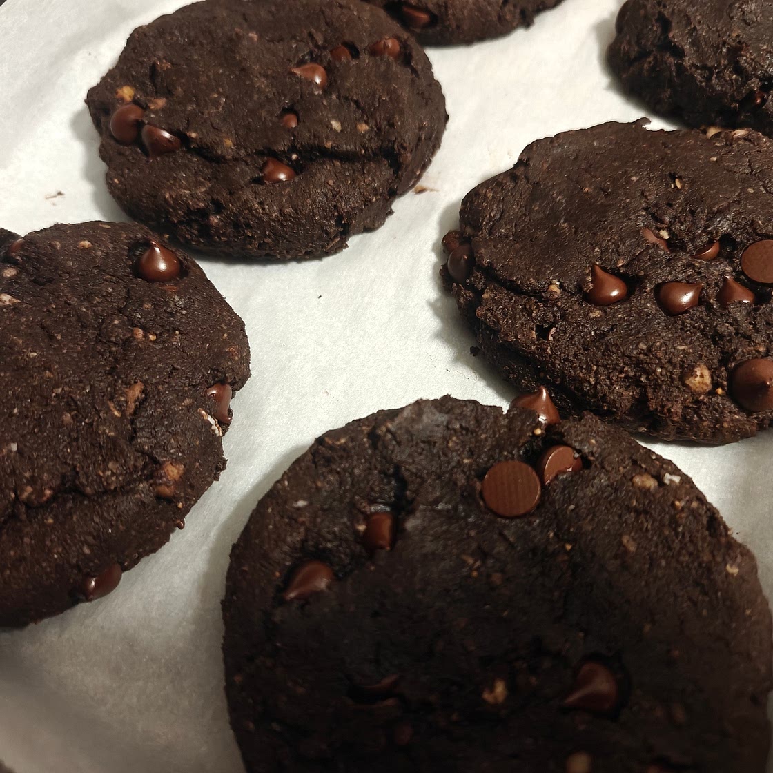 Double Choco Chip Mint Tahini XL Cookies