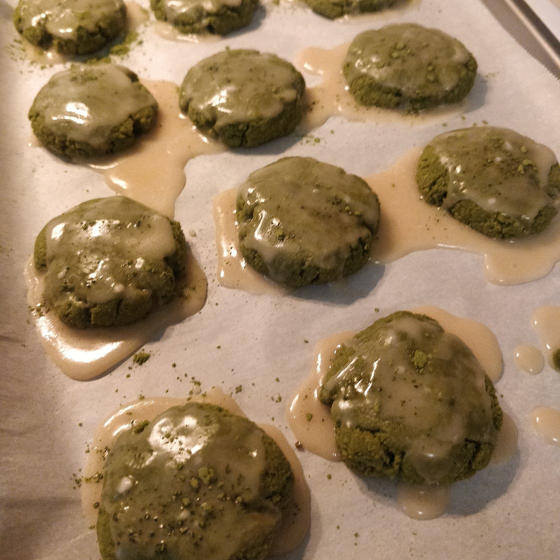 Matcha Lemon Cookies