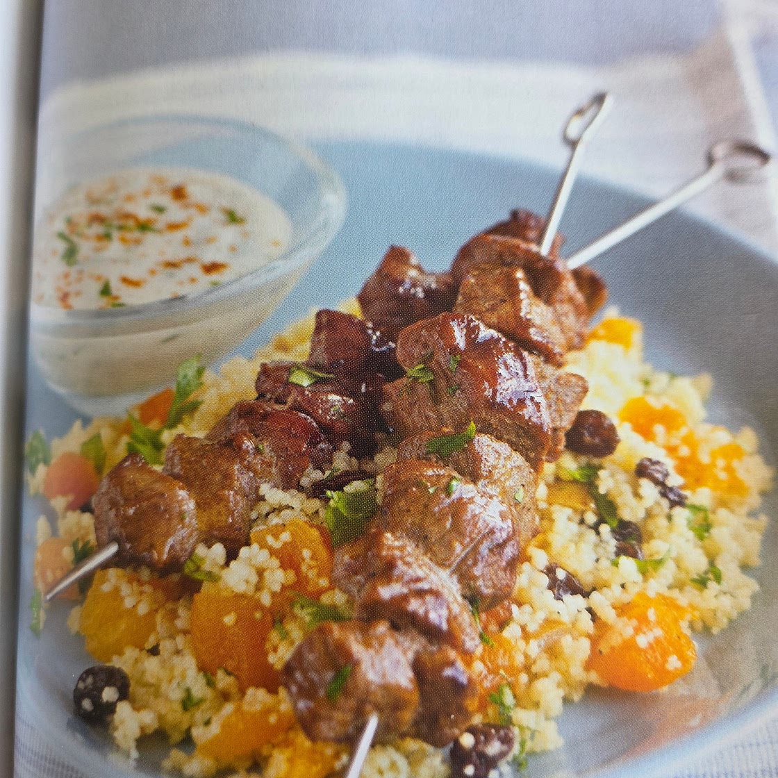 spicy lamb & couscous salad