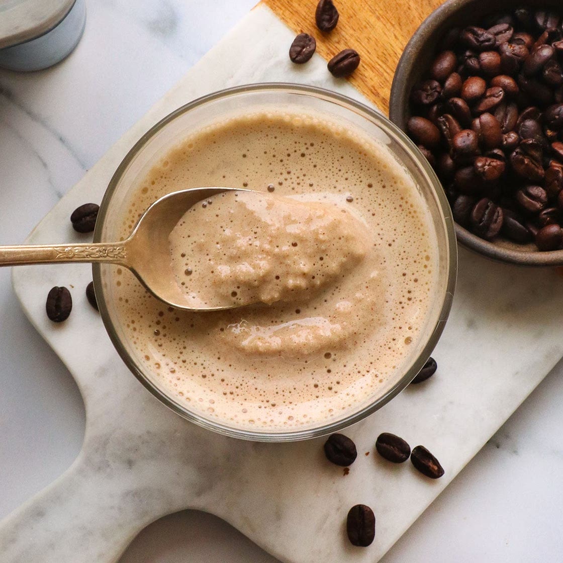 Blended Coffee Smoothie (Like a Coffee Shop!)
