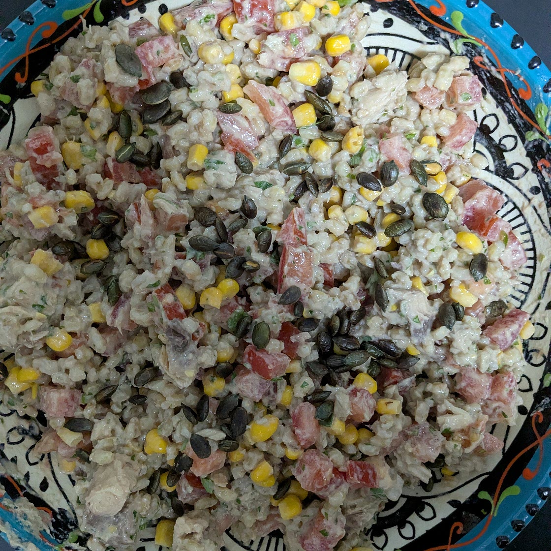 INSALATA TONNATA ALLO SGOMBRO CON ORZO