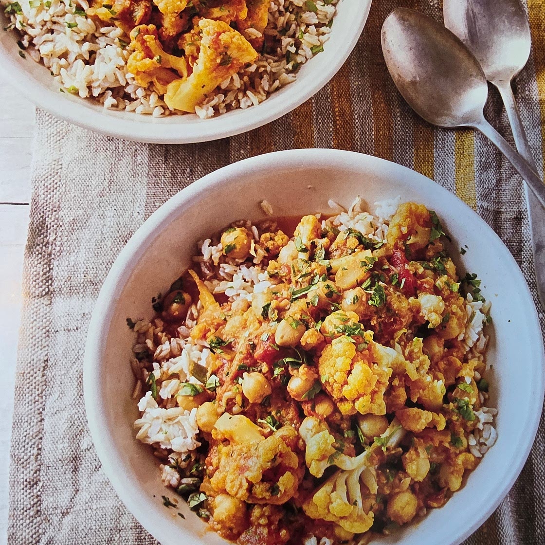 Chickpea & Cauliflower Curry