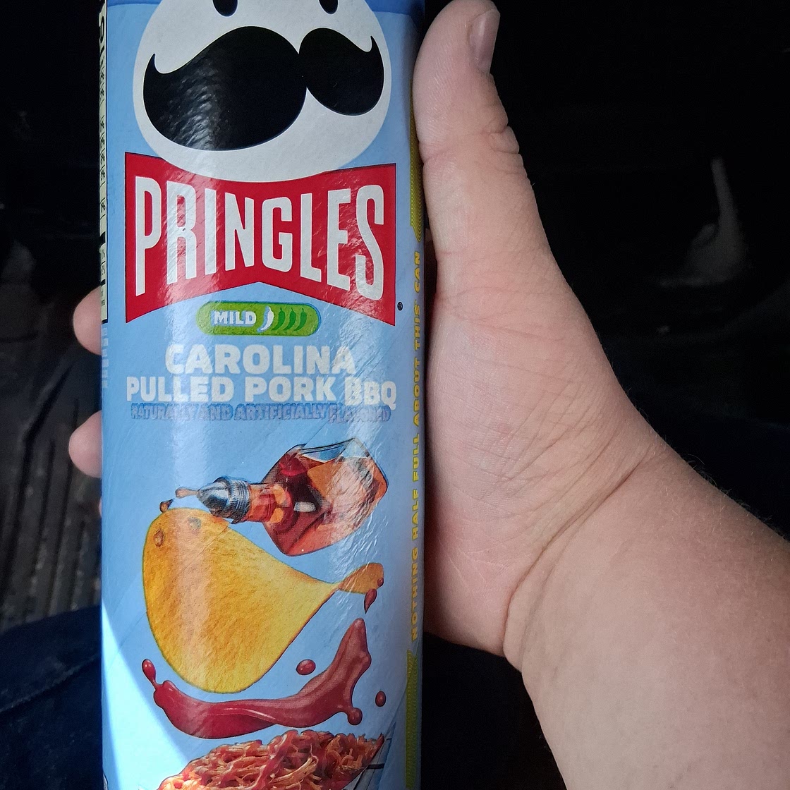 Carolina pulled pork pringles
