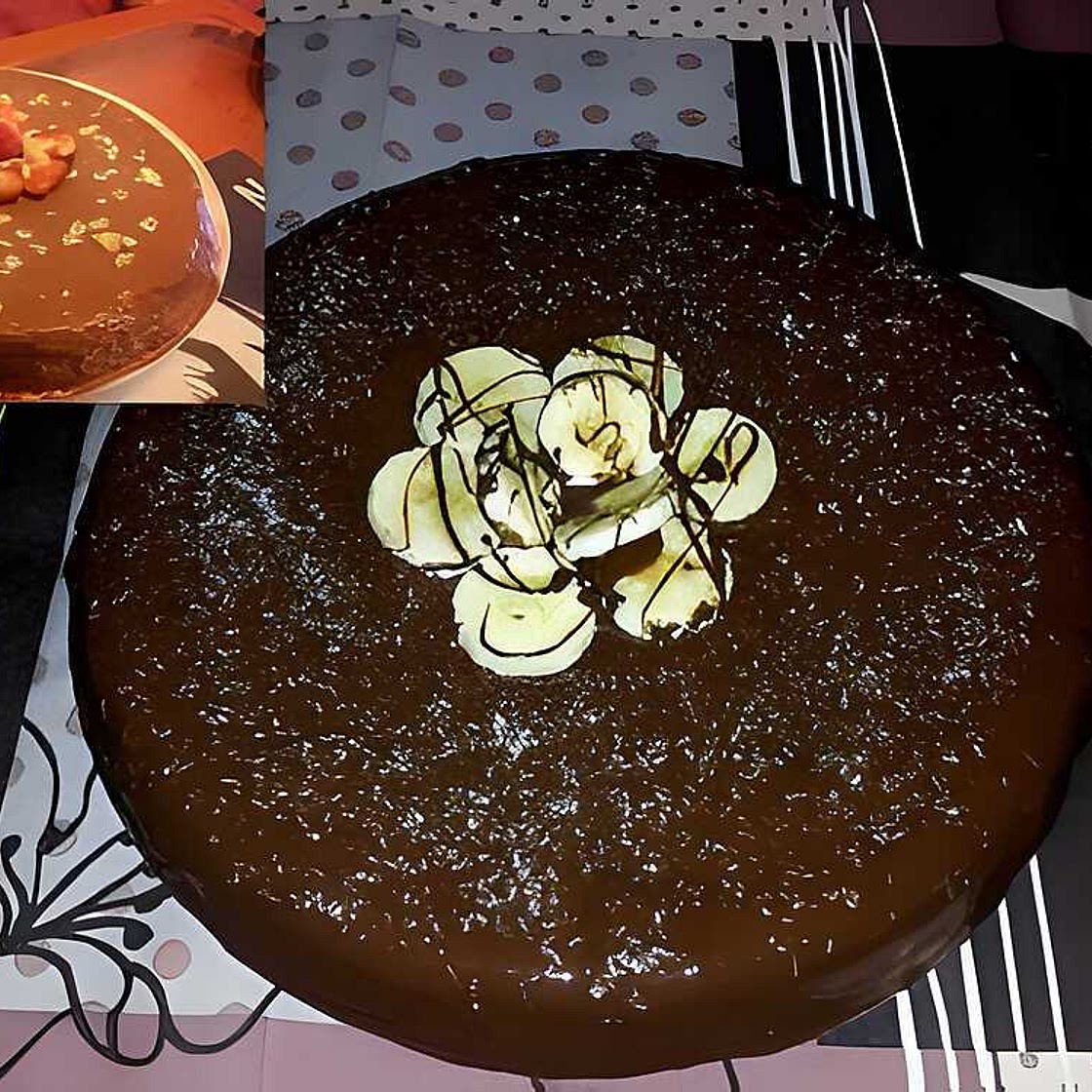 Gâteau au chocolat sans œufs ni beurre