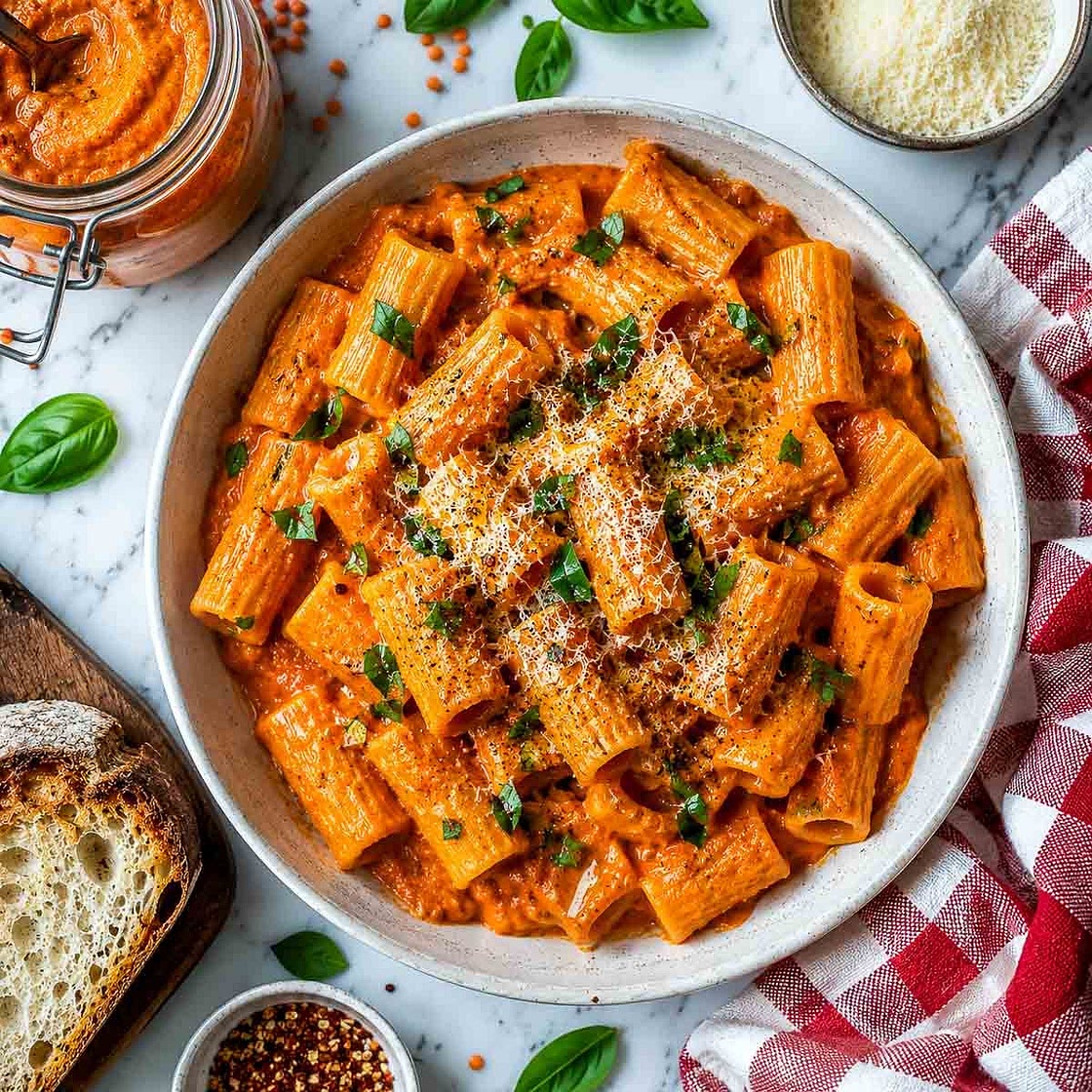Red Lentil Pasta Sauce