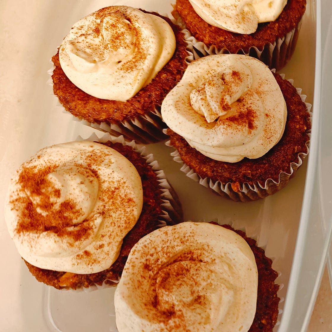 Chai Spiced Cupcakes with Buttercream