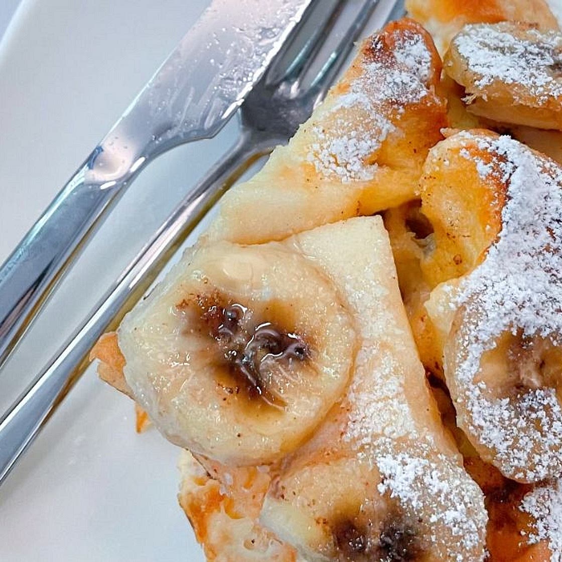 Baked Cinnamon Banana French Toast Casserole