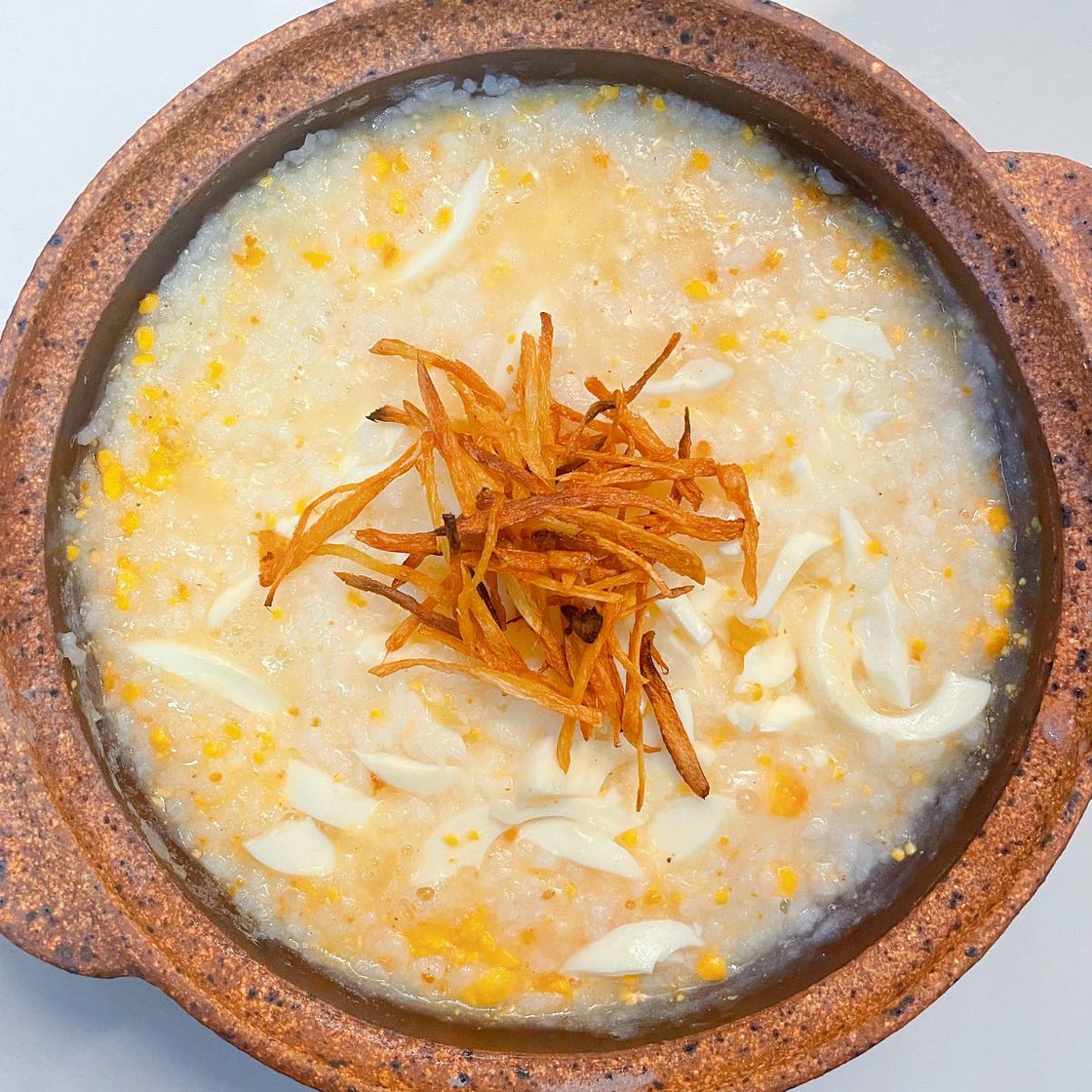 Ginger Shreds & Egg Warming Congee