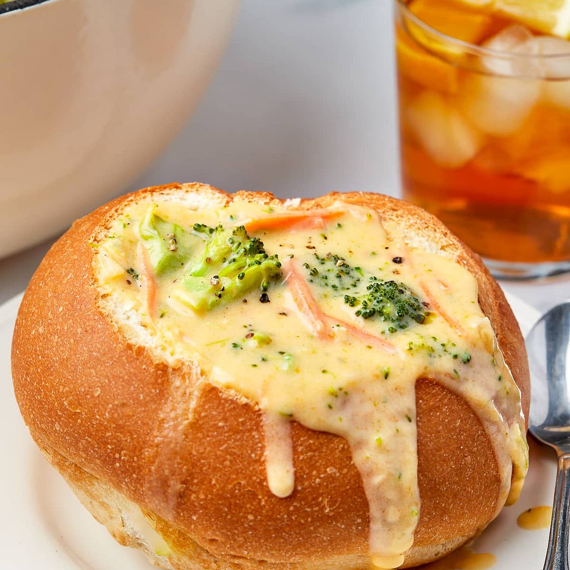 Copycat Panera Bread Broccoli Cheddar Soup Recipe