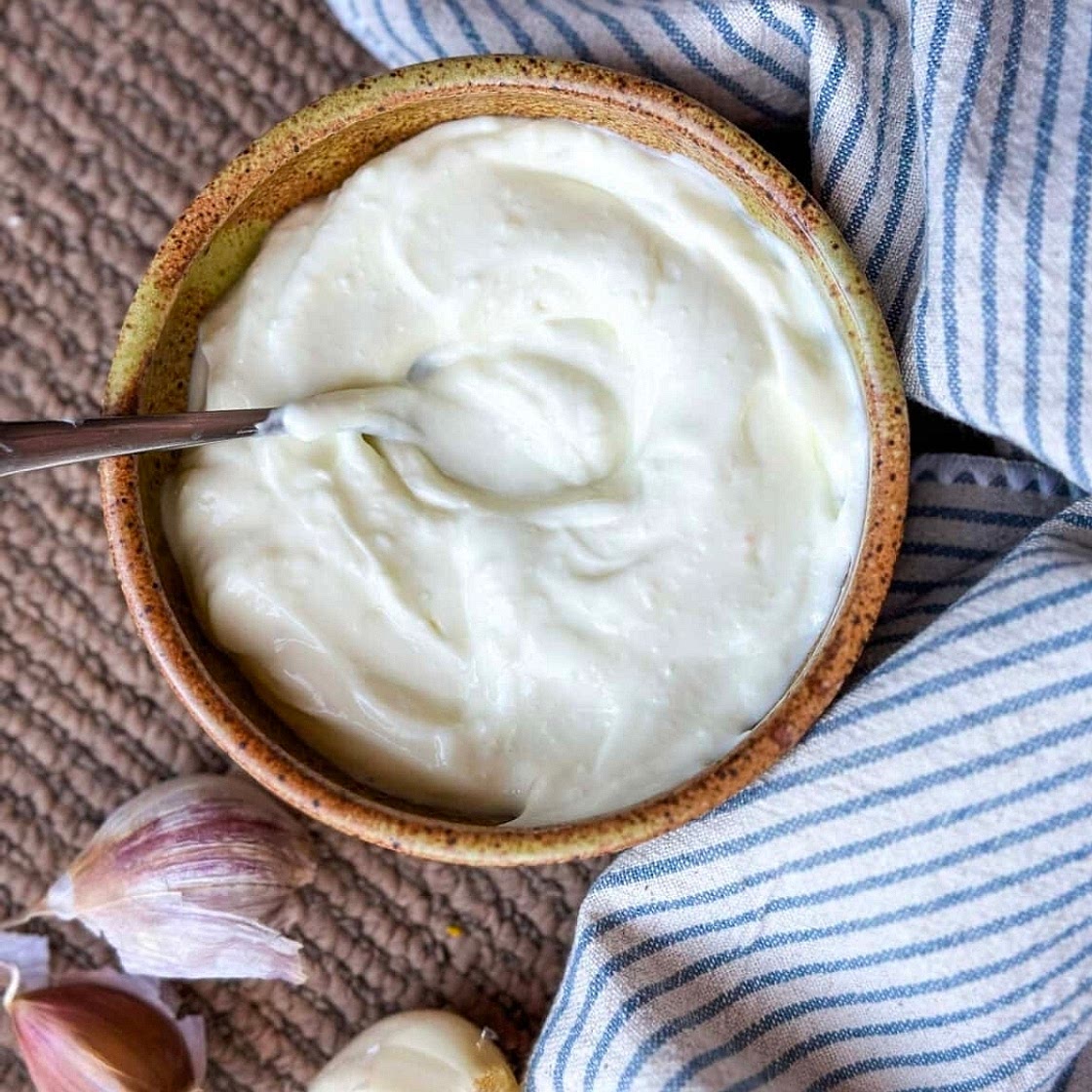 Sauce à l'ail Libanaise "Toum"
