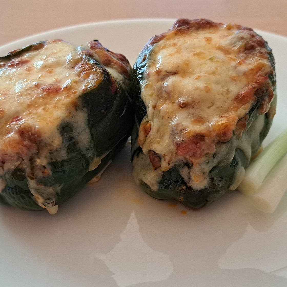 Stuffed Poblano Peppers