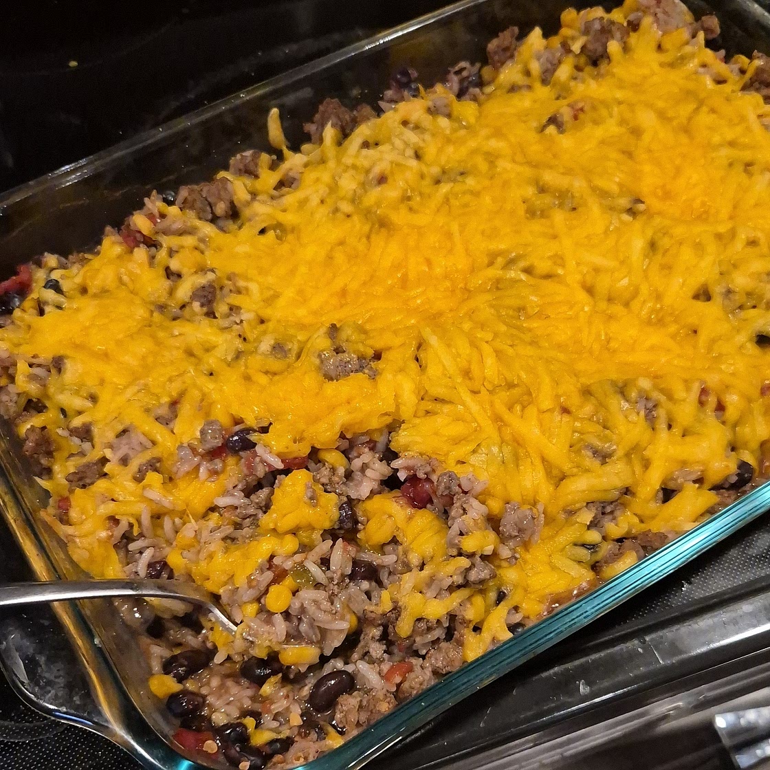 Chicken Burrito Casserole