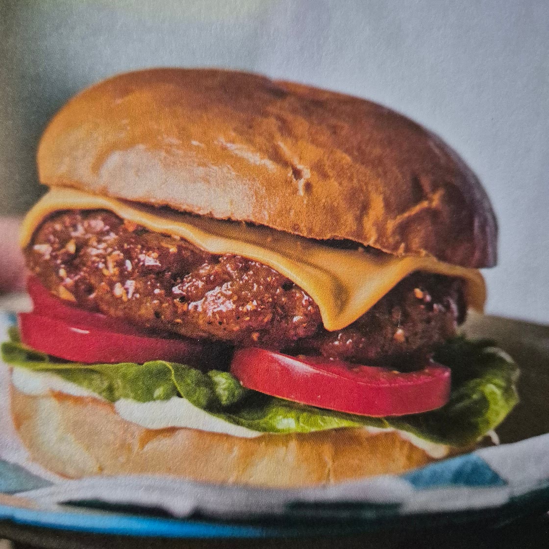 Pork burgers with texan spice & honey