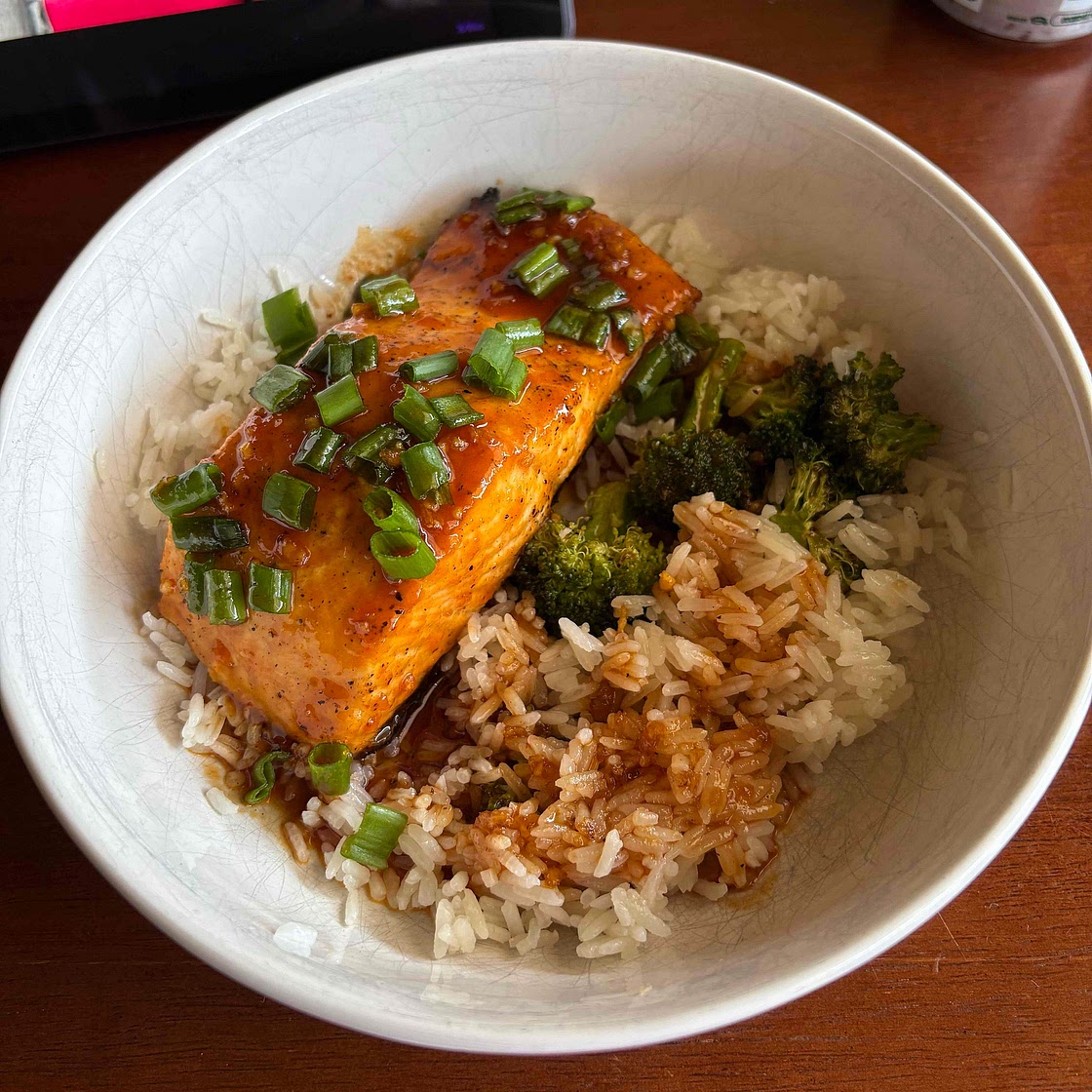 Honey Sriracha Salmon