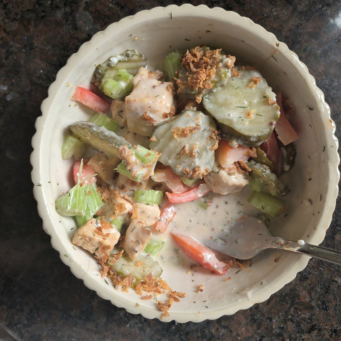 Dill Pickle Chicken Salad Recipe