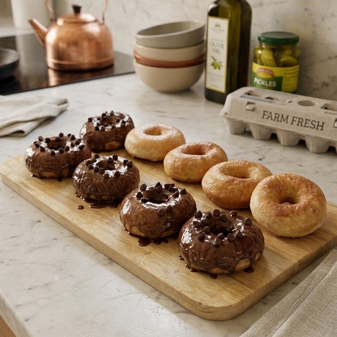 Glazed Donuts (No butter) 