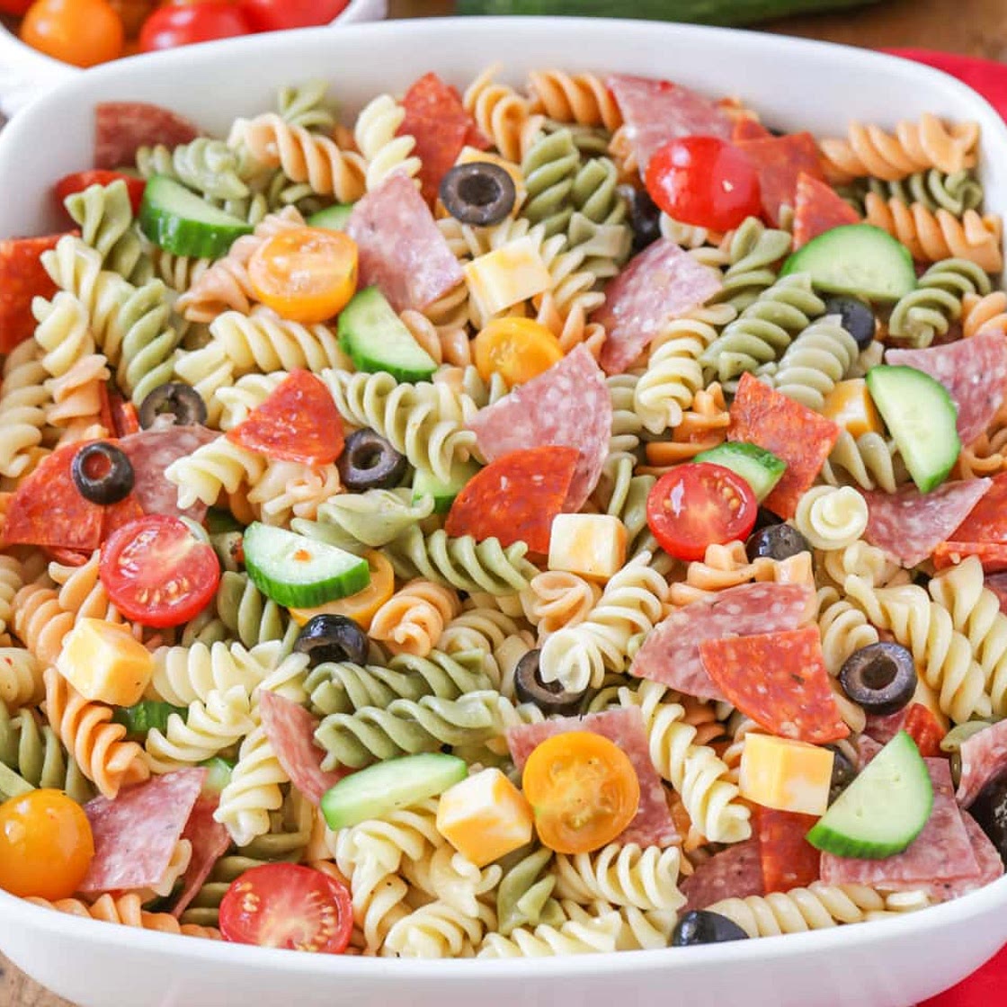 Italian Dressing Pasta Salad