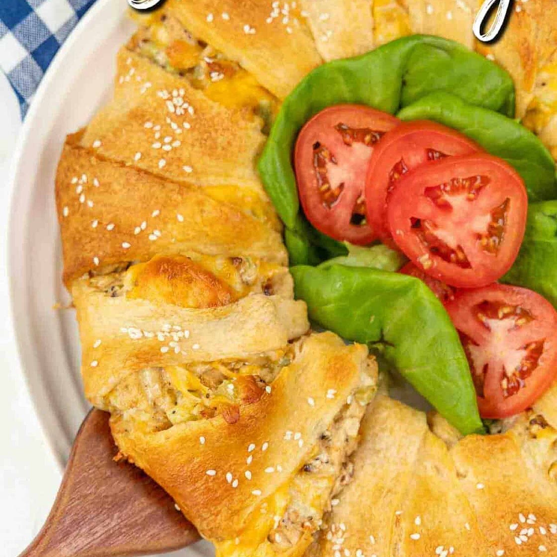 Chicken Salad Crescent Ring