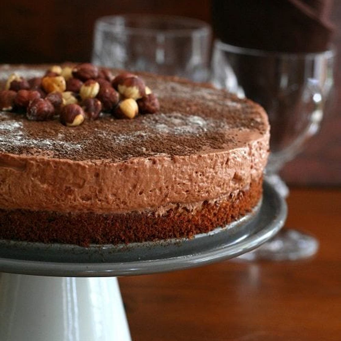 Chocolate Hazelnut Mousse Cake – Low Carb and Gluten-Free