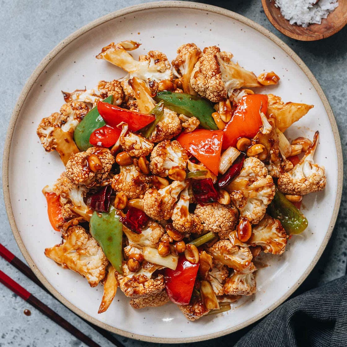 Kung Pao Cauliflower (宫保菜花)