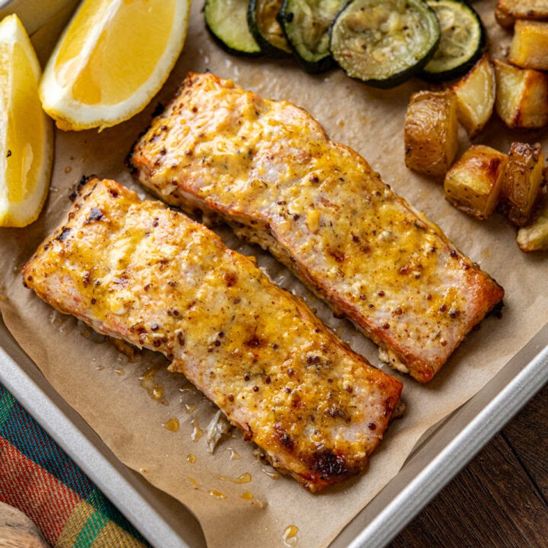 Mustard Salmon