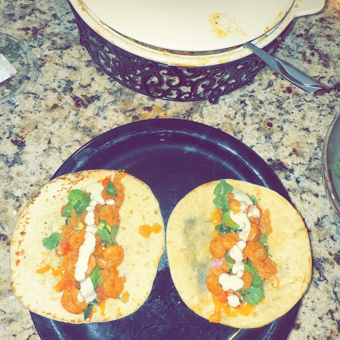 Easy & Healthy Shrimp Fajitas