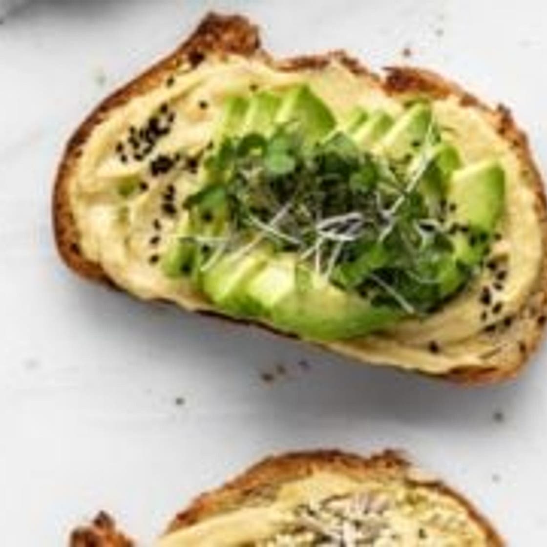 Hummus Toast 3 Ways