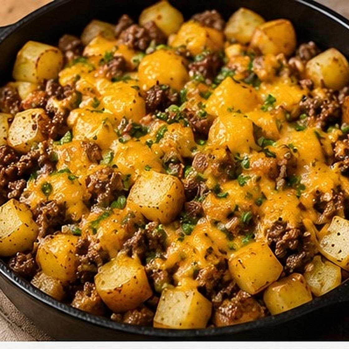 Beef & Potato Skillet