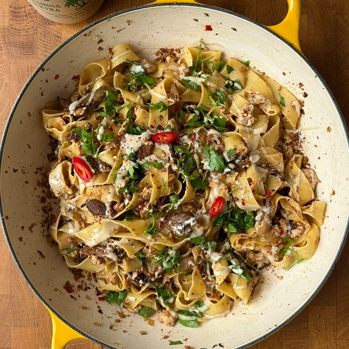 MISO MUSHROOM PAPPARDELLE