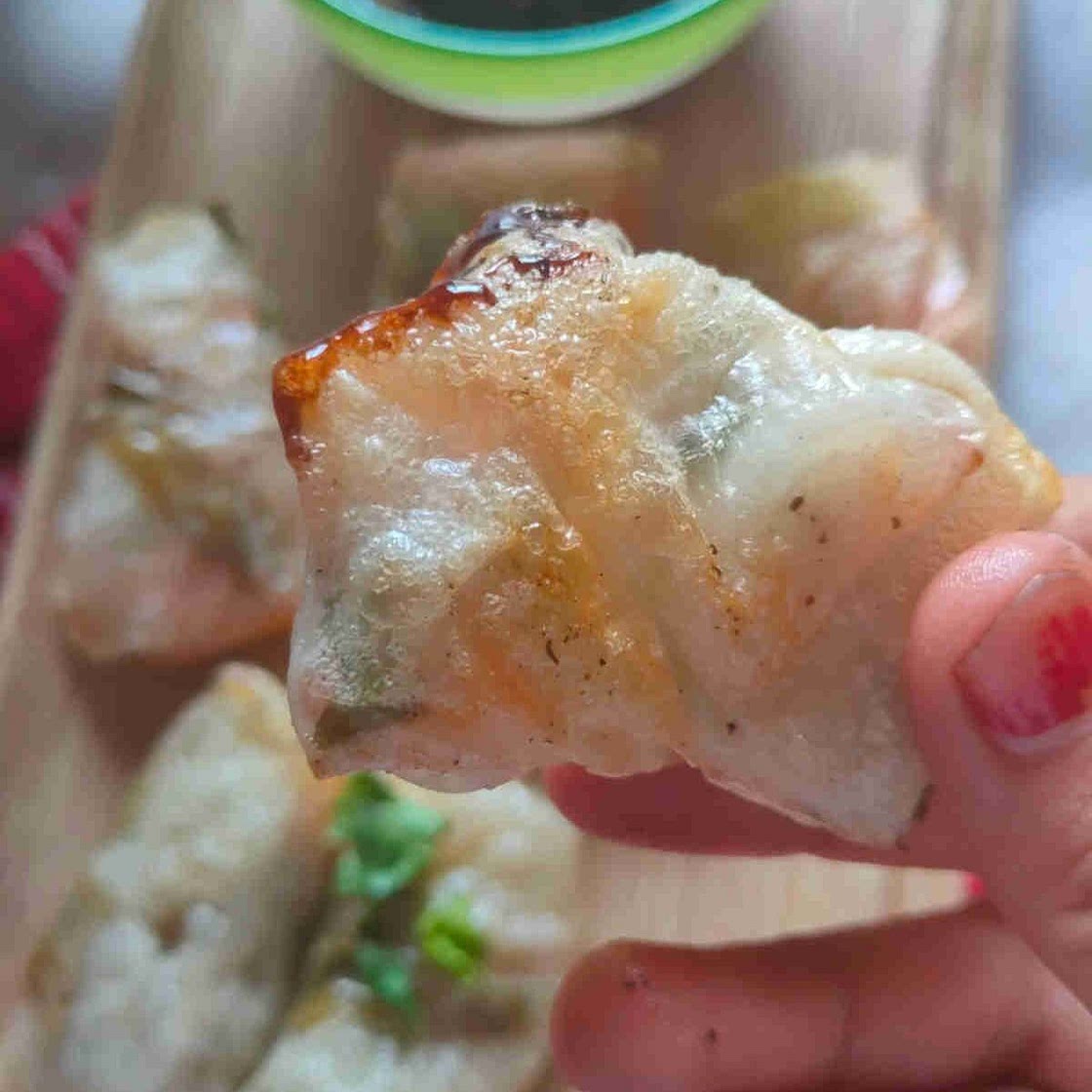Air Fryer Crispy Rice Paper Dumplings Recipe